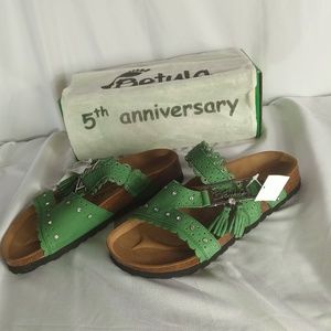 Betula Birkenstocks Green size 7.5